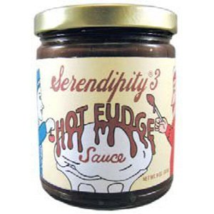 Serendipity 3 Hot Fudge Sauce 9 Oz. Jar logo