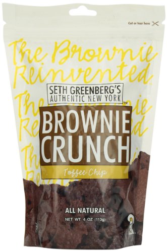 Seth Greenberg’s Authentic New York Brownie Crunch Toffee Chip, 4-ounce logo