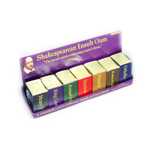 Shakespearean Insult Gum logo