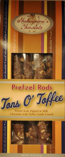 Shakespeare’s Chocolate Tons O’ Toffee Pretzel Rods logo