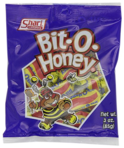 Shari Candies Bit-o-honey, 3 ounce Bags (Pack of 12) logo