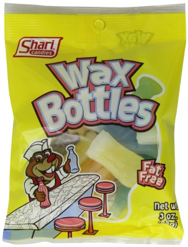 Shari Wax Bottles, 3 ounce Bags (Pack of 12) logo