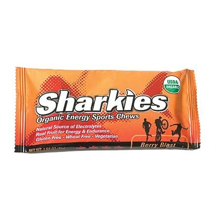 Sharkies Organic Fruit Chews Berry Blast logo
