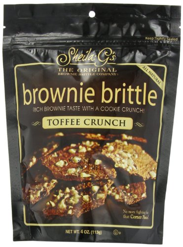 Sheila G’s Brownie Brittle, Toffee Crunch, 4 Oz (Pack of 3) logo