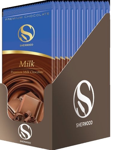 Sherwood Premium Milk Chocolate Bar 3.5 ounce Bars (display Box Of 24) logo
