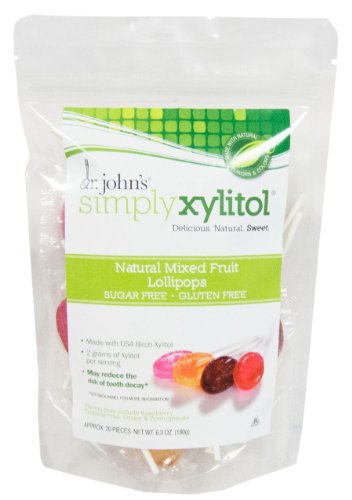 Simplyxylitol Fruit Lollipops, Assorted Mixed Fruit, 6.3 Oz logo