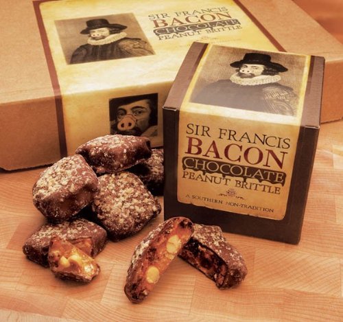 Sir Francis Bacon Brittle – Chocolate Peanut Brittle logo