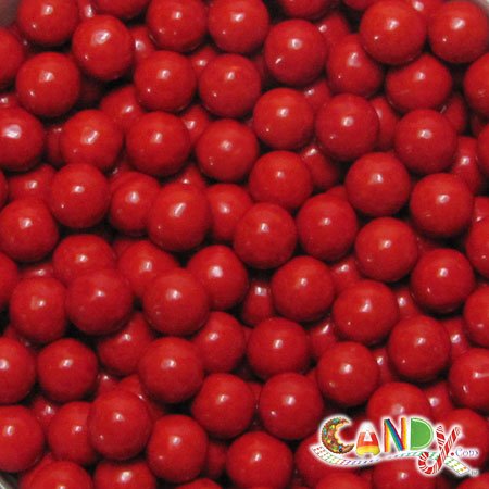 Sixlets Balls Red: 10 Lbs logo