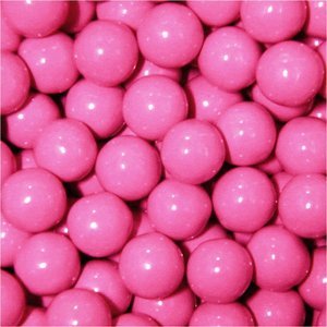 Sixlets Hot Pink Candy 1lb logo