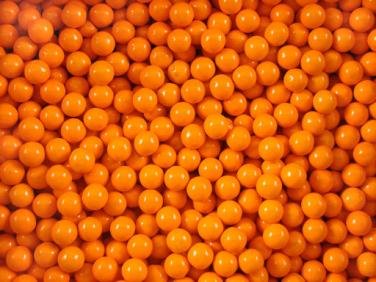 Sixlets – Orange, Unwrappped, 5 Lbs logo