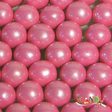 Sixlets Shimmer Bright Pink Balls: 10 Lbs logo