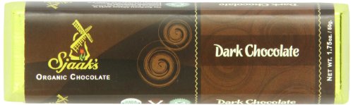 Sjaak’s Organic Dark Chocolate Bar, 1.6 Ounce (Pack of 18) logo