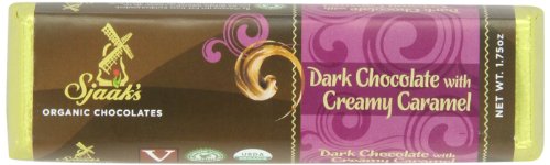 Sjaak’s Organic Dark Chocolate Bar With Caramel, 1.75 Ounce (Pack of 18) logo