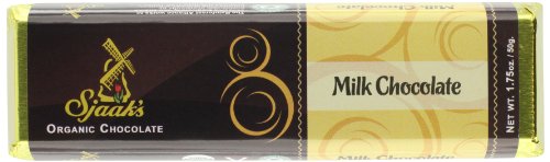 Sjaak’s Organic Milk Chocolate Bar, 1.75 Ounce (Pack of 18) logo