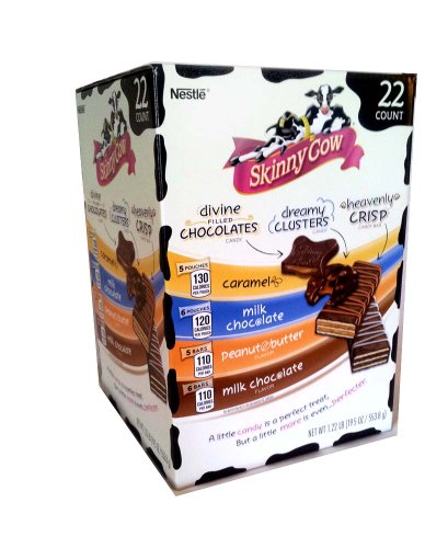 Skinny Cow Caramel Peanut Butter and Chocolate Snack Variety Pack 22 Ct. logo