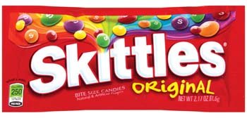 Skittles Bite Size Candies 2.17 Oz logo