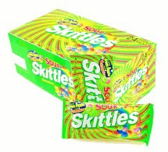 Skittles Candy Packs: Sour [24ct Box] logo