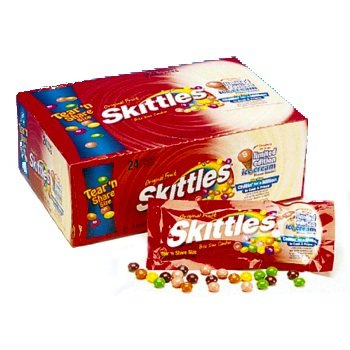 Skittles King Size (Pack of 24) logo