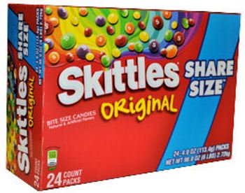 Skittles Orig King Size 4 Oz. 24 Count (24 Pieces) logo