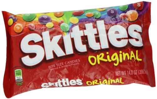 Skittles Original Fruit Bite Size Candies 14 Oz logo