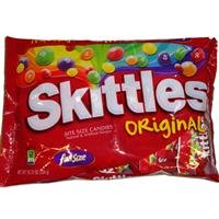 Skittles Original Fun Size Bite Size Candies 10.72 Oz logo