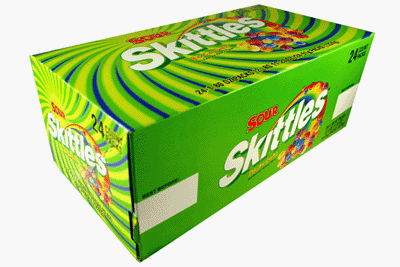 Skittles Sour 24 Packs logo