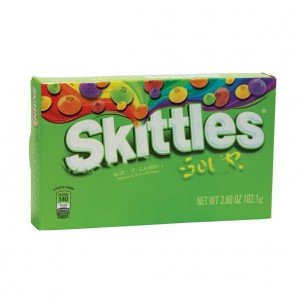 Skittles Sour 3.6 Ounces Box 12 Count logo