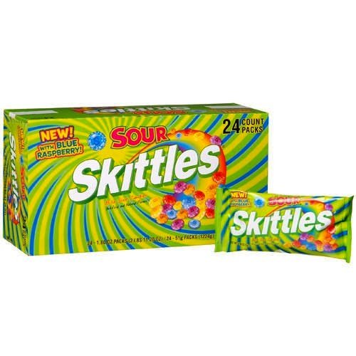 Skittles Sours (Pack of 24) logo