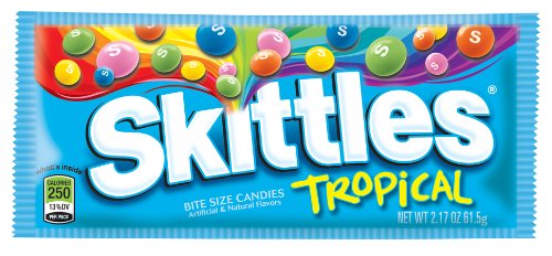 Skittles Tropical Candy, 36-count Packages (Pack of 36) logo