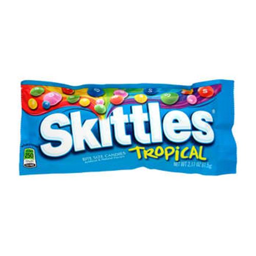 Skittles Tropical Candy Packs 36 Count logo