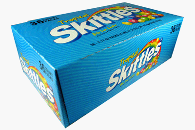 Skittles Tropical Fruit 36 Packs logo