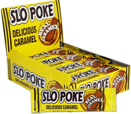 Slo Poke Classic Caramel Candy 24ct. logo