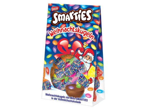 Smarties Christmas-chocolate Candy- Imported From Germany- Shipping From Usa logo