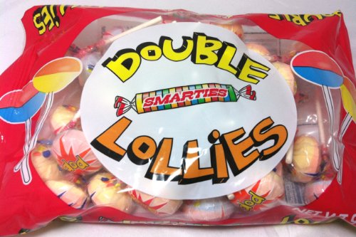 Smarties Double Lollies, 9oz Bag logo