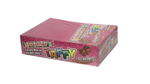 Smarties Strawberry Taffy Candy 1.5 Oz. Bars (Pack of 24) logo