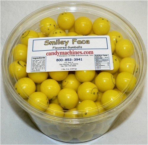 Smiley Face – Tub Of Gumballs – 4119-t logo