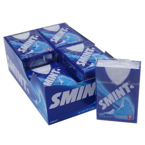 Smint Dental Mint Flavour Sugar Free With Xylitol 8g. (12 Matches Box) logo