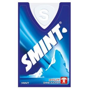 Smint Mint Sugar Free Cool Candy With Xylital Sweets Free 40-count 8g. 12 Matches Box Per Pack logo