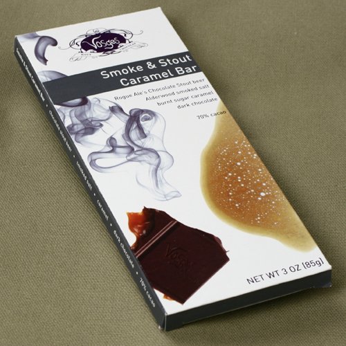 Smoke and Stout Caramel Exotic Candy Bar (3 Ounce) logo