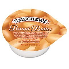 Smucker’s Peanut Butter, Single Serving Packs, 3/4 Oz, 200/carton logo