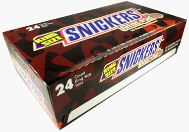 Snickers Almond King 24 – 3.32oz Bars logo