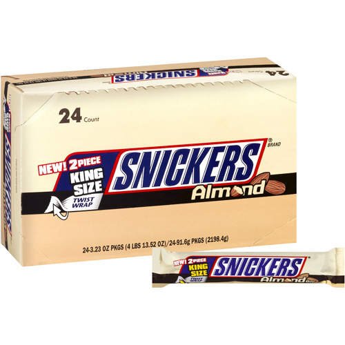 Snickers Almond King Size – 24/1.76 Oz logo