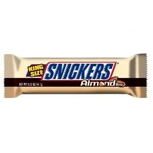 Snickers Almond King Size (Pack of 24) logo