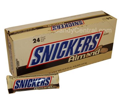 Snickers Bar Almond – M & M Mars, Inc logo