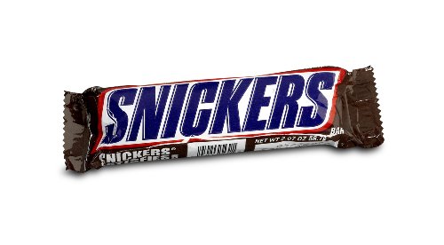 Snickers Candy Bar, 1.86 ounce Bars, 6-Count (Pack of 4) logo