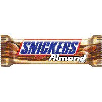 Snickers Candy Bar Almond logo