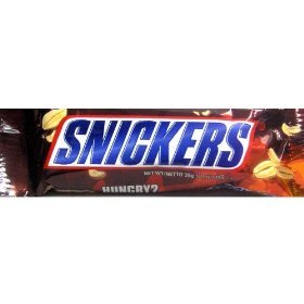 Snickers Chocolate Bar 35g. logo