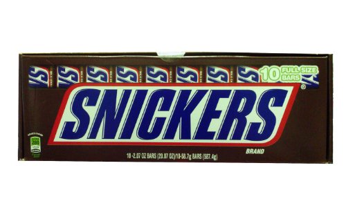 Snickers Chocolate Candy Bars – 10 Pk. logo