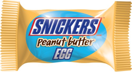 Snickers Egg, Peanut Butter, 1.1 ounce Packages (Pack of 18) logo