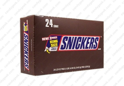 Snickers King Size (24 Ct) logo